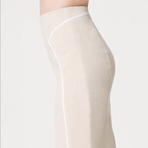 New BeBe Pencil Zipper Skirt 00